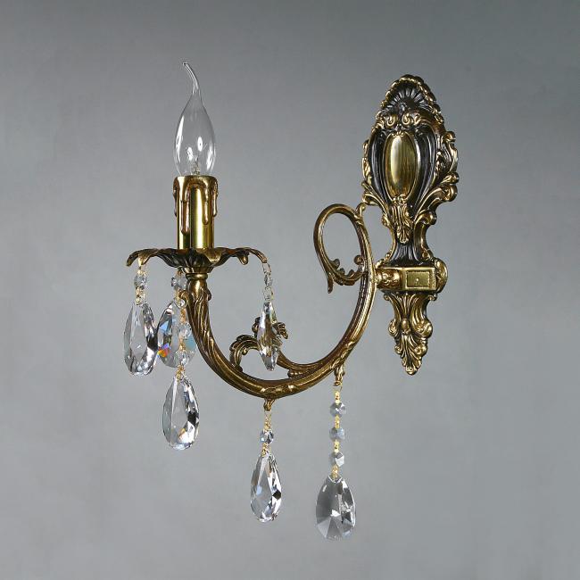 8888/1 PB Tear Drop Настенное бра Ambiente Alicante 8888/1 PB Tear drop