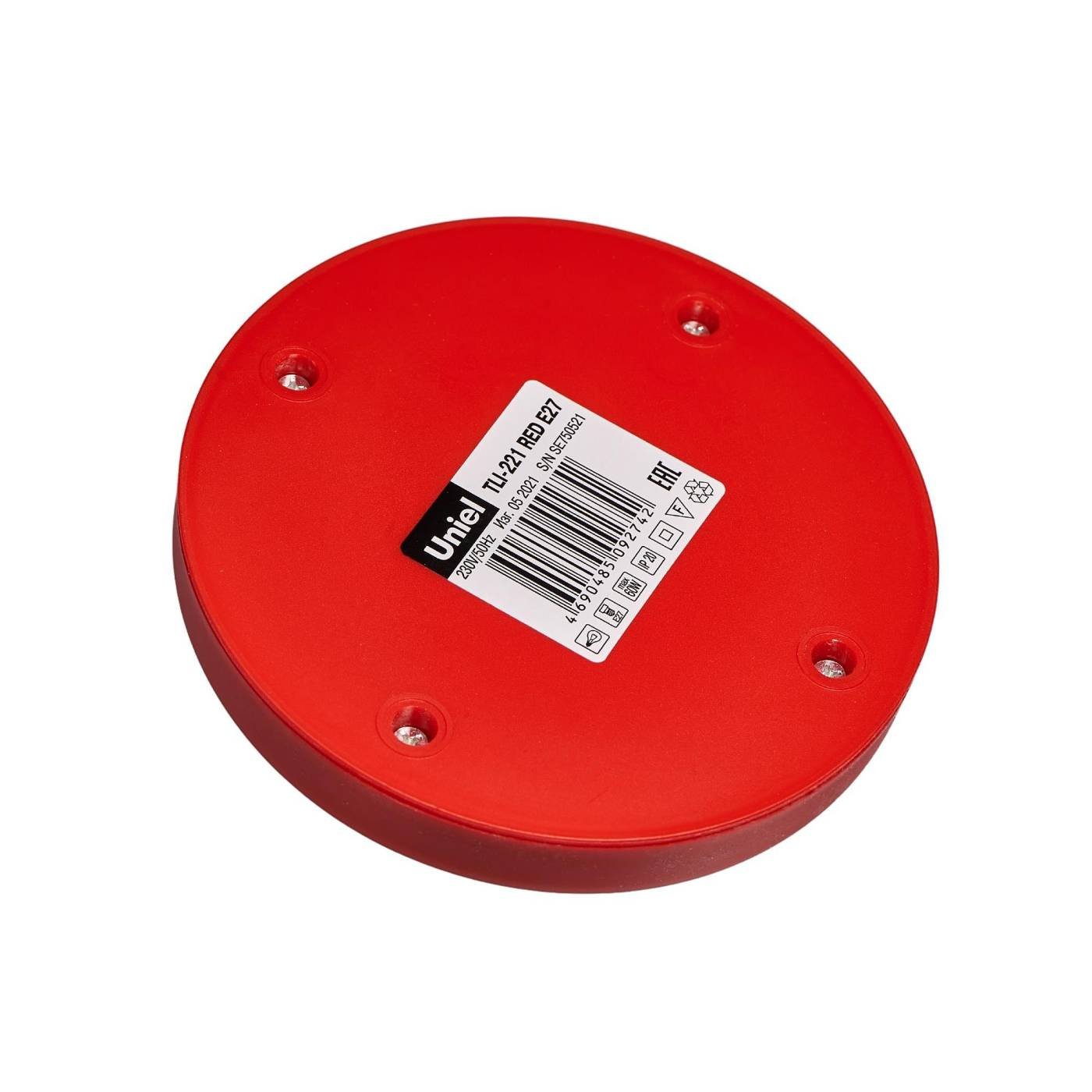 TLI-221 RED E27 Настольная лампа Uniel TLI-221 RED E27