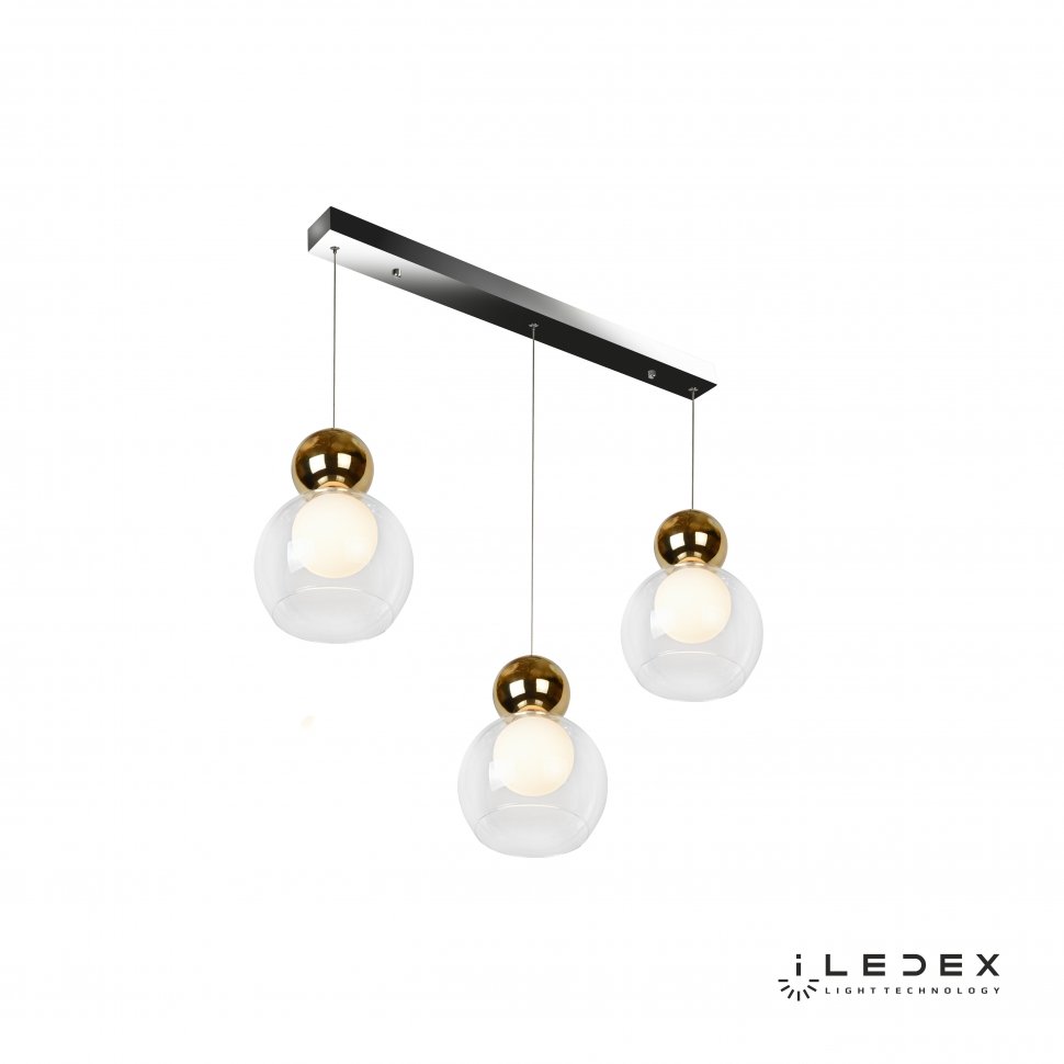 Светильник подвесной ILedex Blossom C4476-3L GL