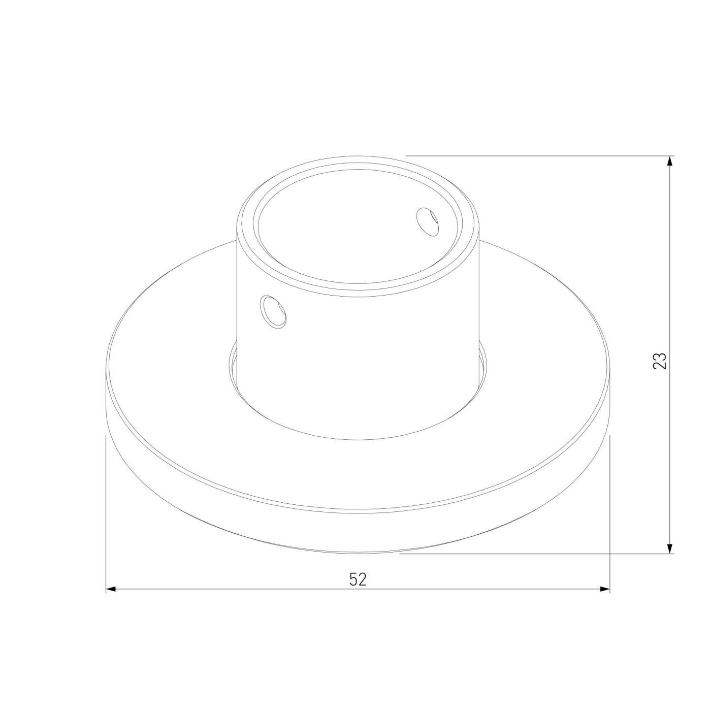 Напольно-потолочное крепление Elektrostandard Mini Magnetic Mini Magnetic Напольно-потолочное крепление Round 85203/00