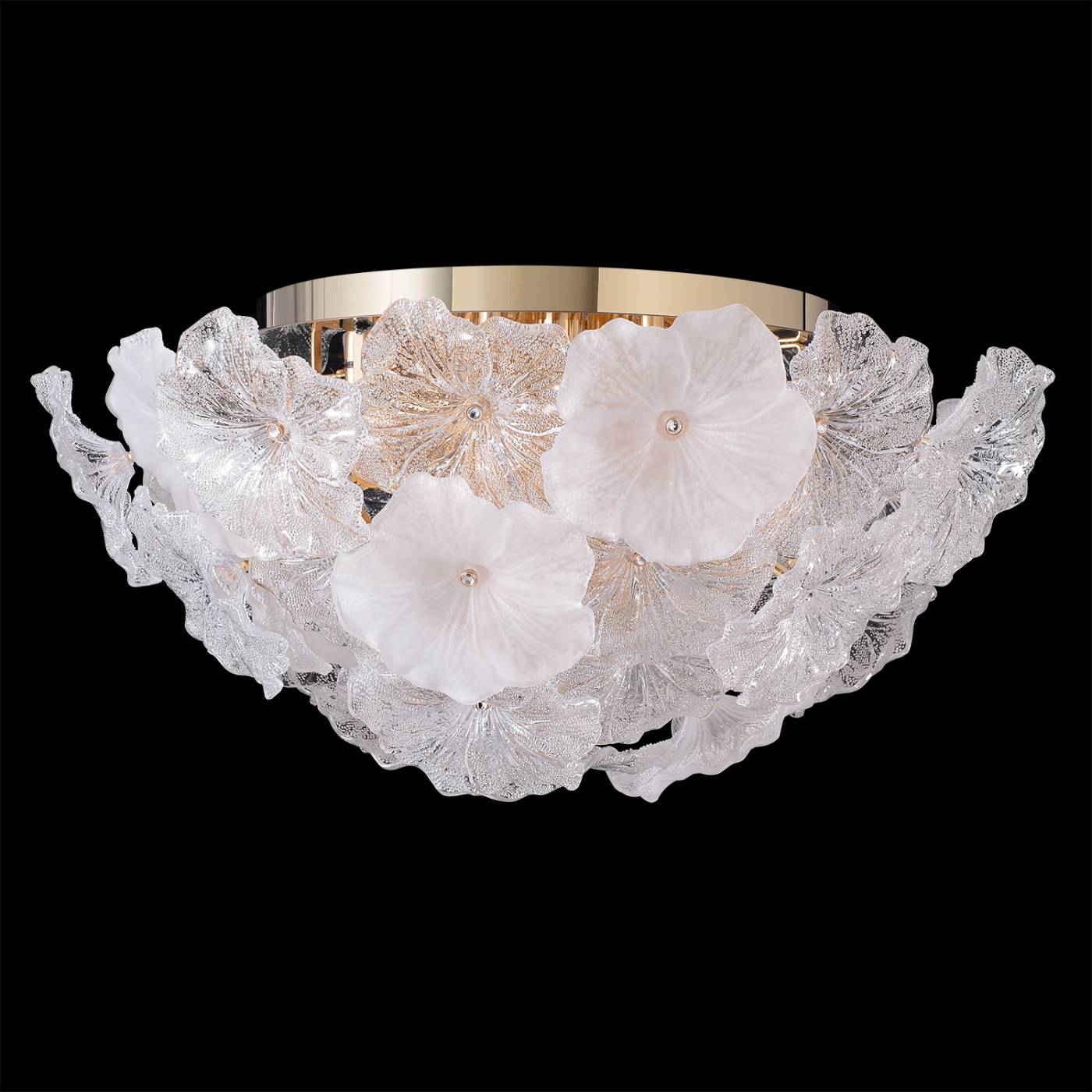 MAGNOLIA PL12 GOLD Потолочная люстра MAGNOLIA Crystal Lux MAGNOLIA PL12 GOLD