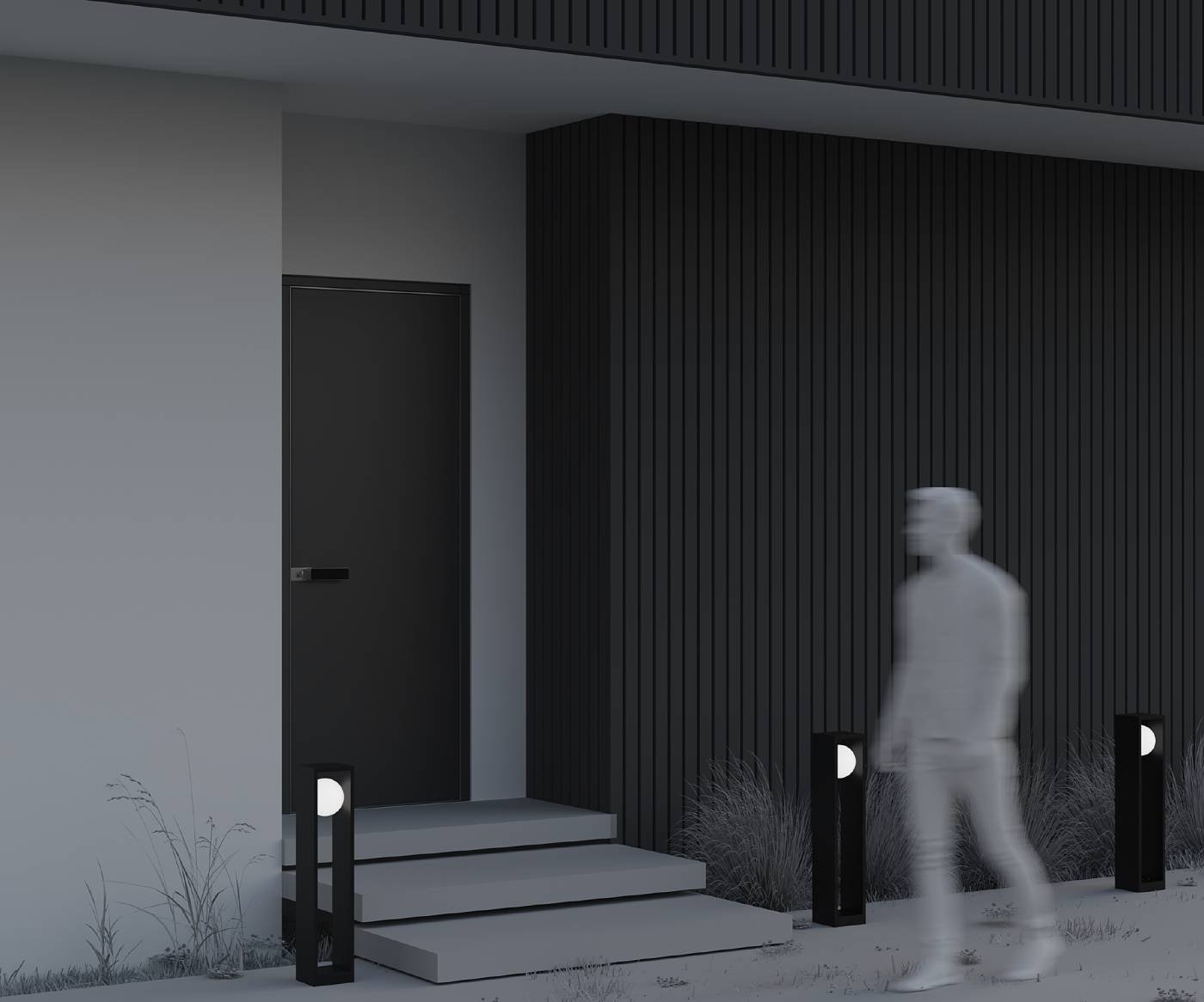 O483FL-L10GF3K Уличный наземный светильник Maytoni Slate O483FL-L10GF3K