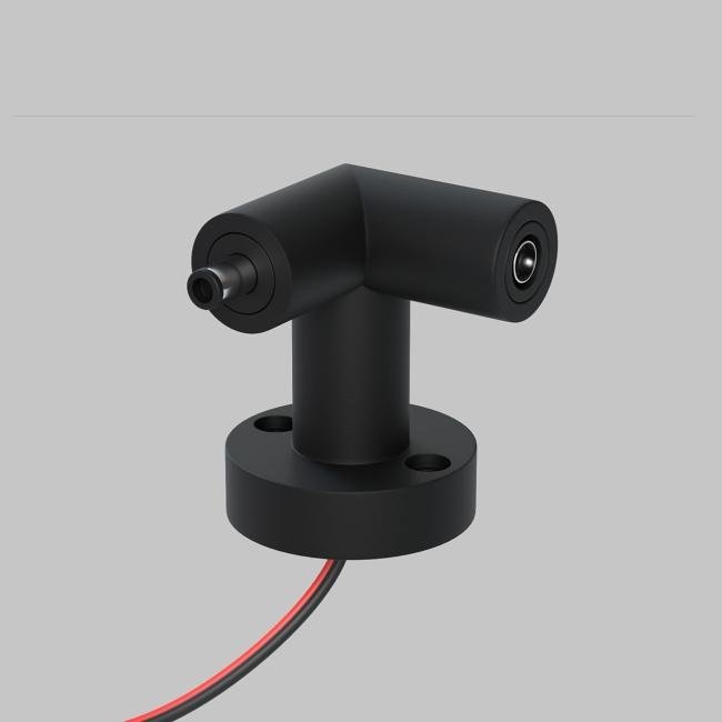 IL.0060.4006-W-BK L - соединитель (R) настенно-потолочный монтаж 24В с проводом IMEX Thin-Smart IL.0060.4006-W-BK