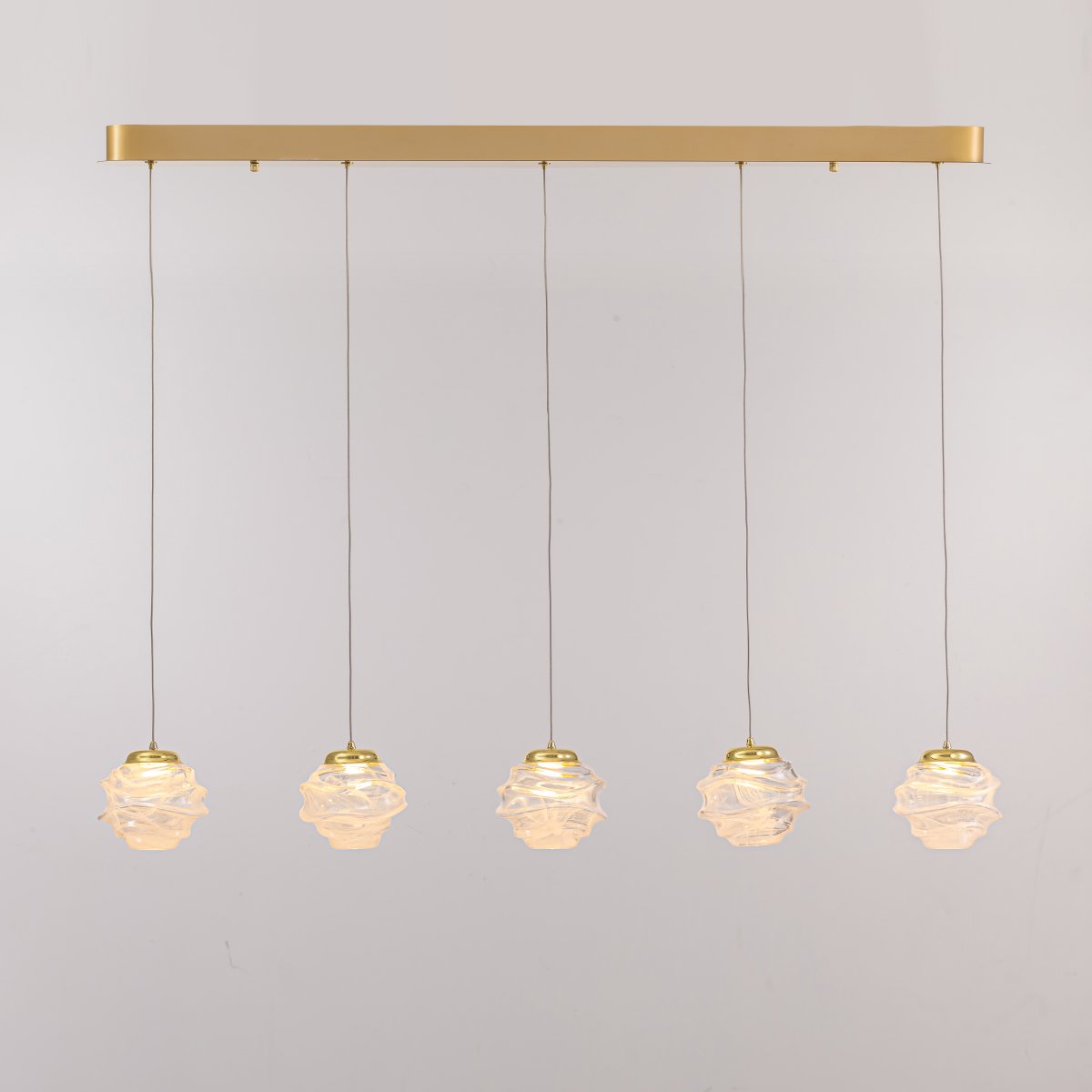 MD25030003-5B gold/clear Светильник подвесной Delight Collection MD25030003 MD25030003-5B gold/clear