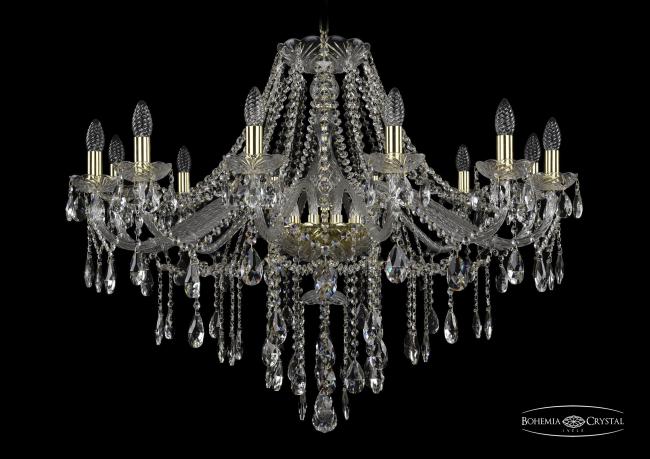 1415/12/360 G Подвесная хрустальная люстра 1415 Bohemia 1415/12/360 G