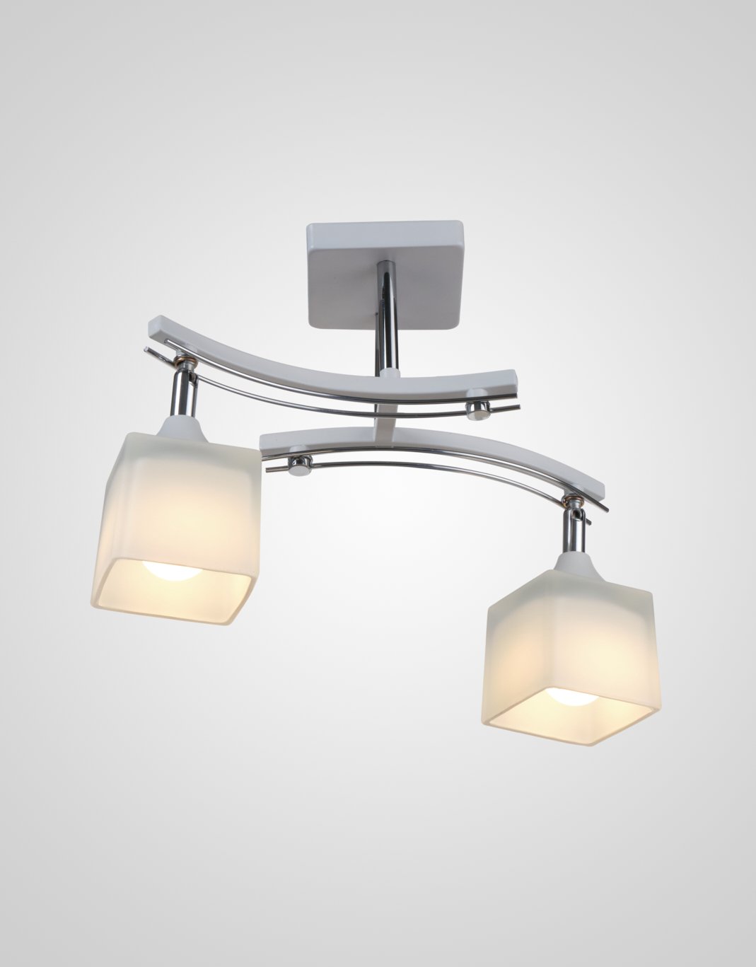 Потолочная люстра Мелодия Света P9574-2 WT+CR 000024786