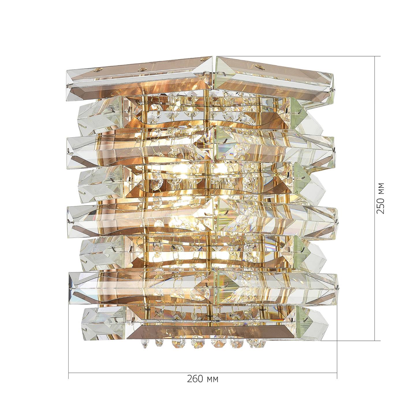 Настенный светильник ST Luce Strozzi SL6137.201.02