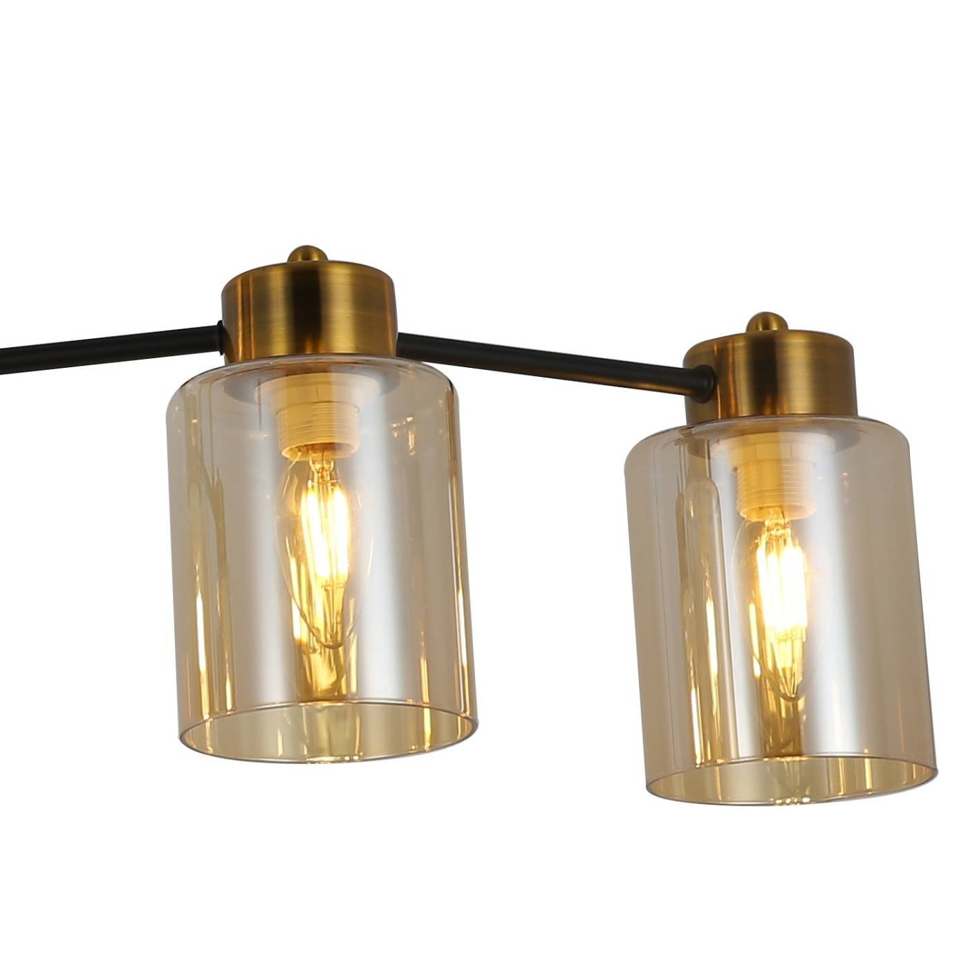 IL6111-6COU-79 BK GD Qui Потолочная люстра ILLUMICO IL6111-6COU-79 BK GD Qui