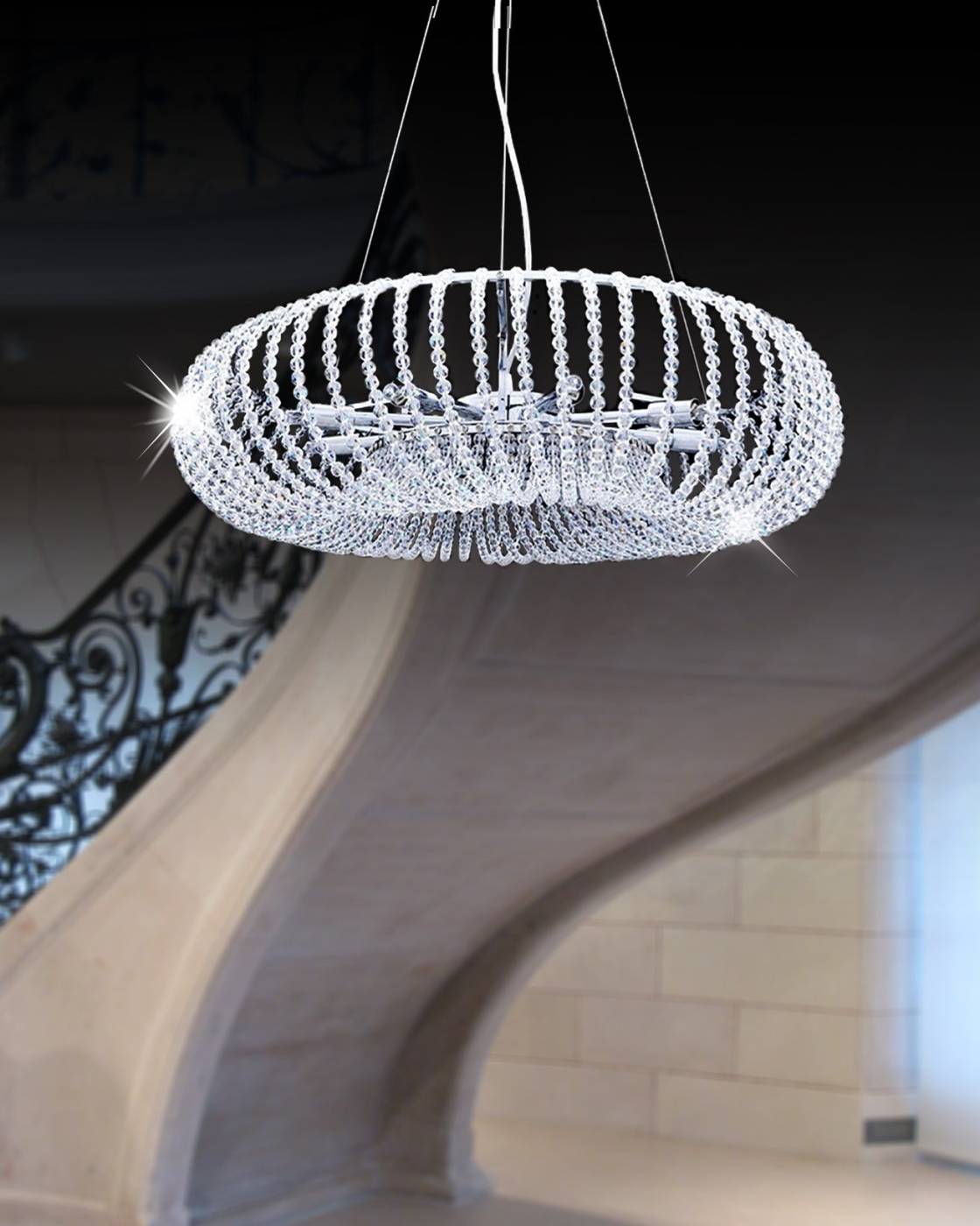 LDP 10061 D60 Подвесная люстра Lumina Deco Graziana LDP 10061 D60