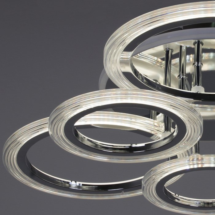 Потолочная люстра 09812-3.3-3+3D CR (RGB)