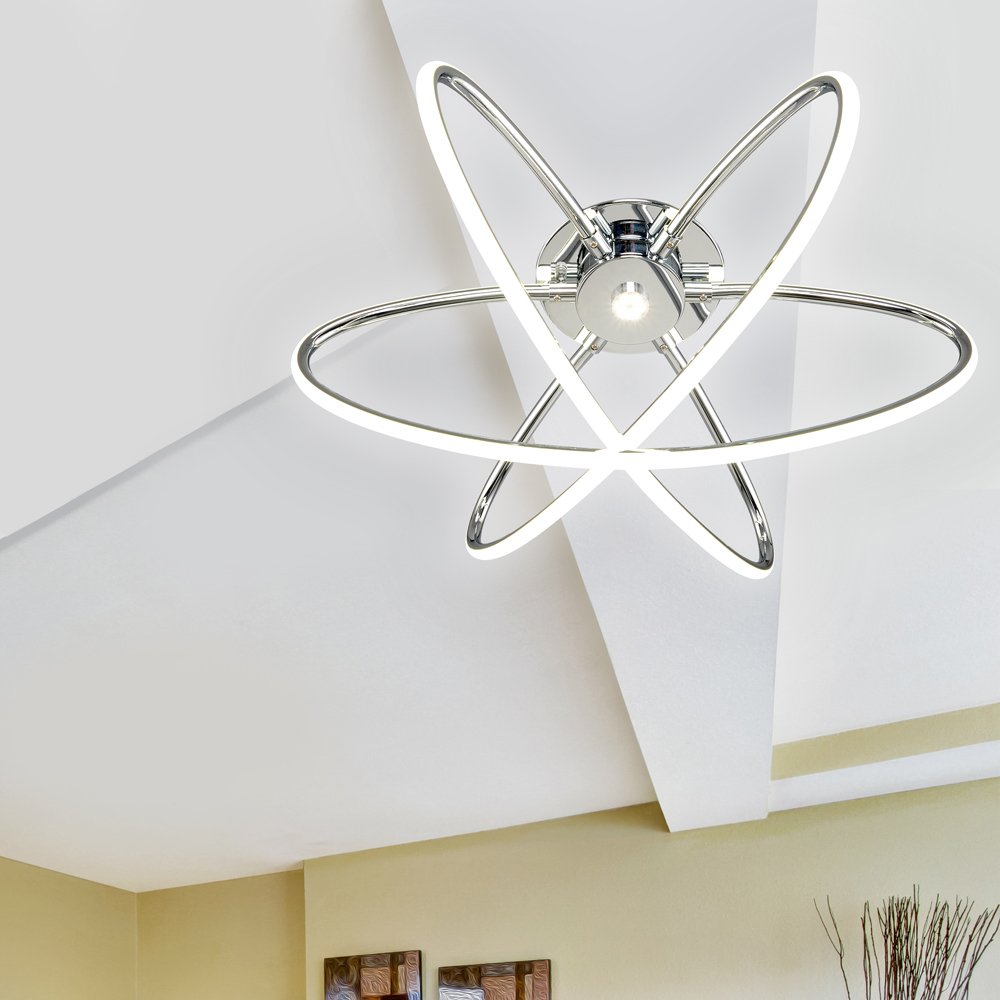 1-1430-3-CR LED Потолочная светодиодная люстра 1430 Максисвет 1-1430-3-CR LED