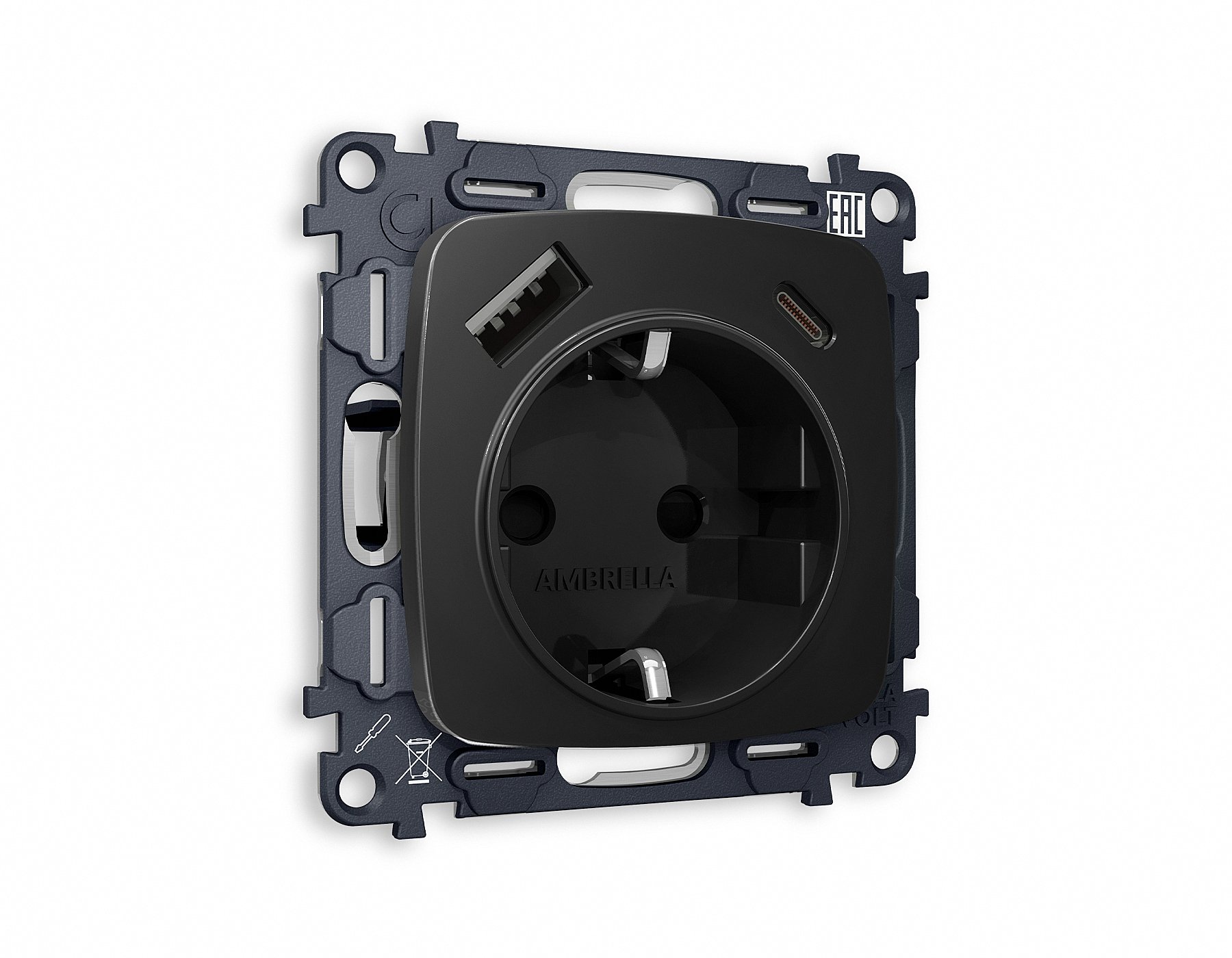 MO810010 Розетка Ambrella Volt OMEGA MO810010