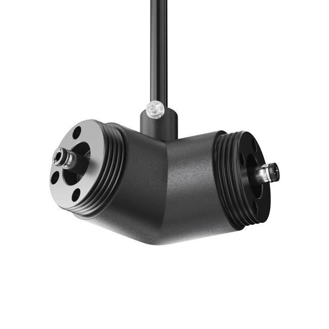 Угловой коннектор 120° для системы Shelf с вводом питания Maytoni Accessories for system Shelf CA018LWC-P-B