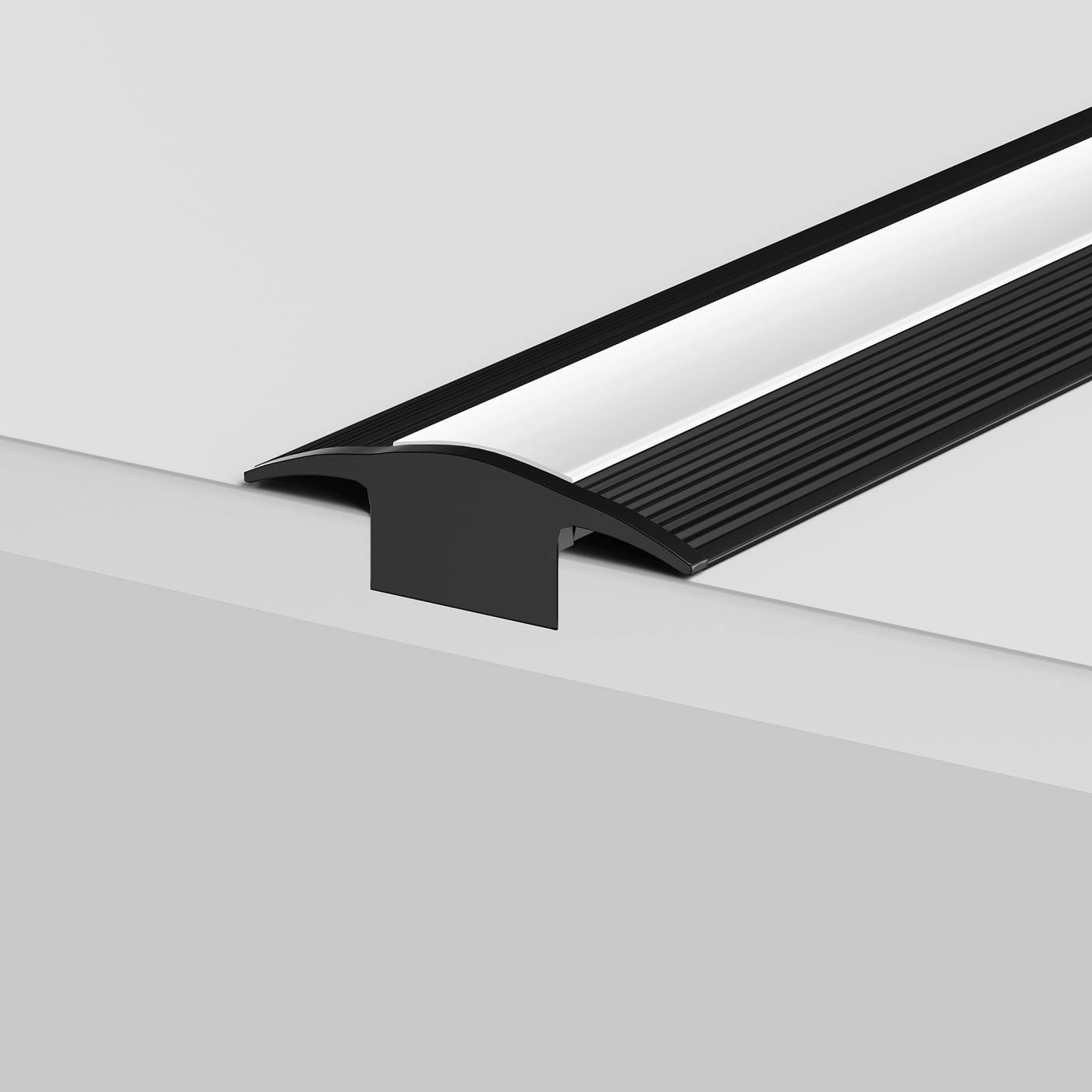 Комплект заглушек (для профиля ALM-3710-B-2M) 2 шт. Maytoni Встраиваемый в пол профиль 642086