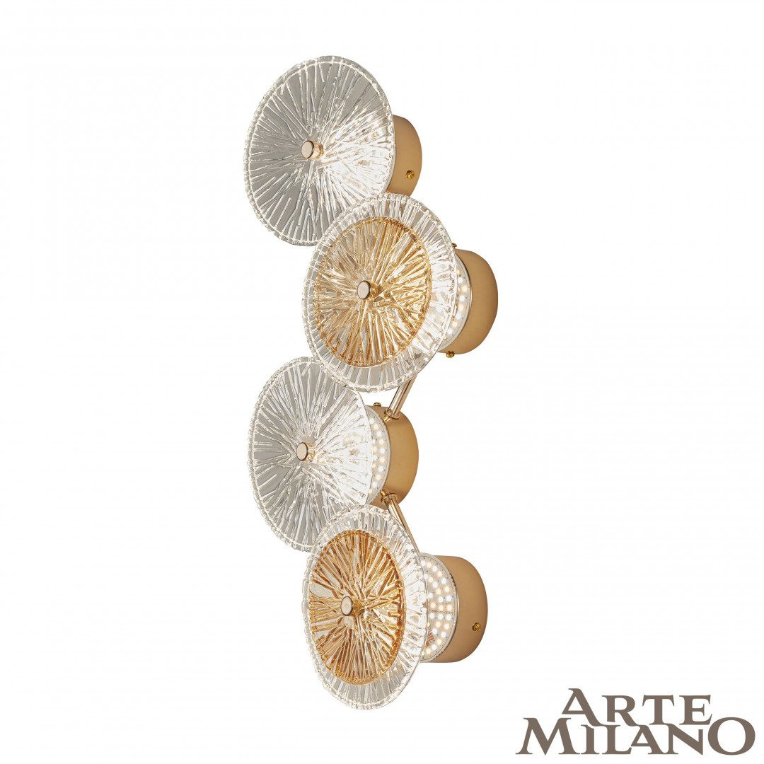 Настенное бра Arte Milano 4.1252B.D250.H500.LED G