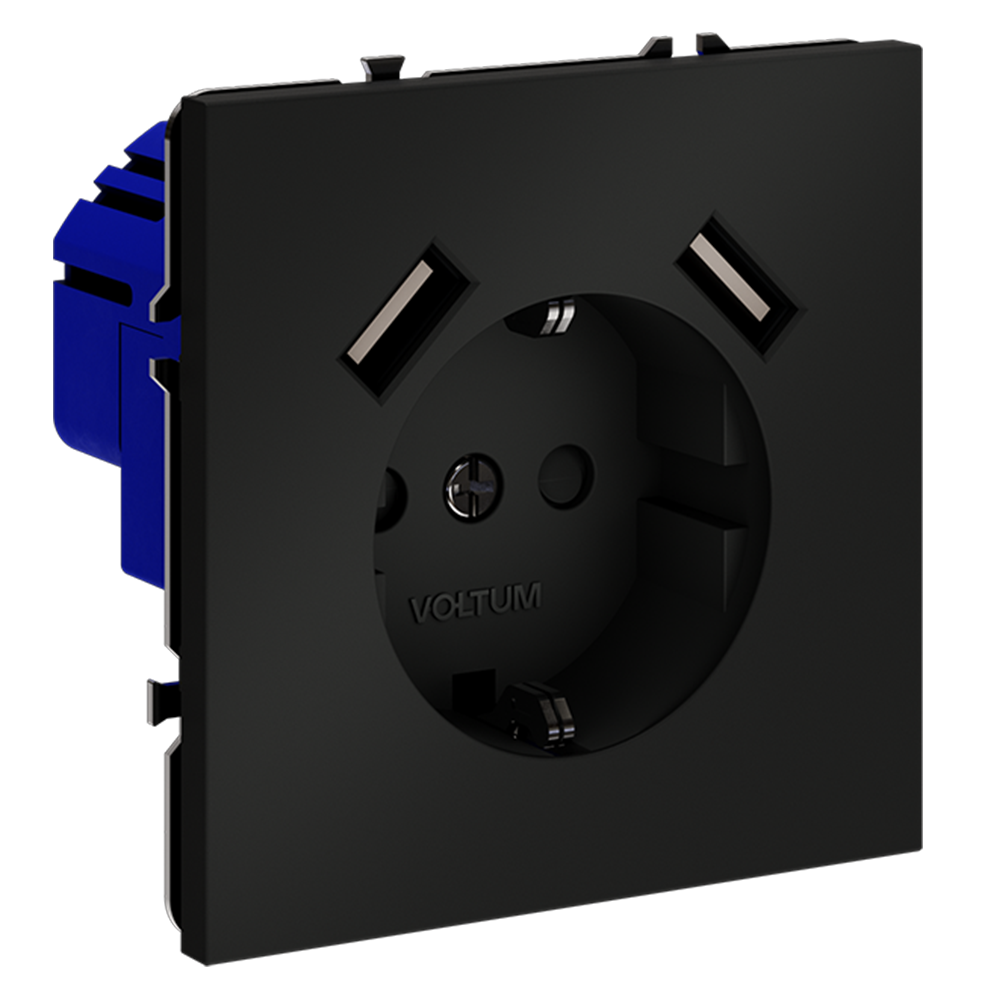 VLS040408 Розетка Voltum S70 VLS040408