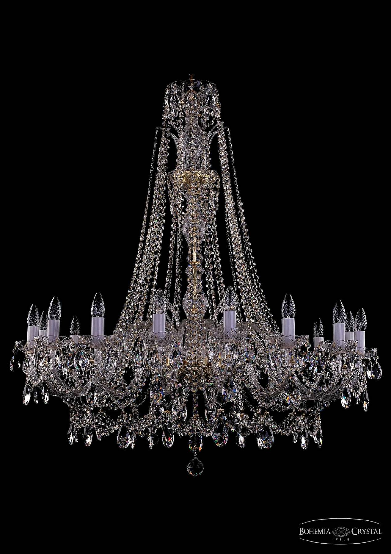 1411/16/400/XL-115 G Подвесная люстра Bohemia 1411 1411/16/400/XL-115 G