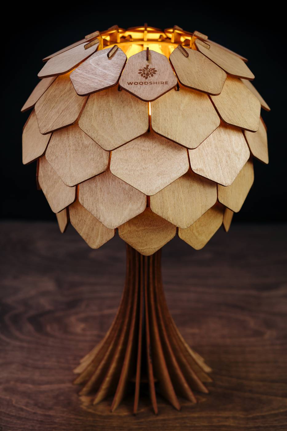 1340b/1 Настольная лампа Woodshire Астеко 1340b/1