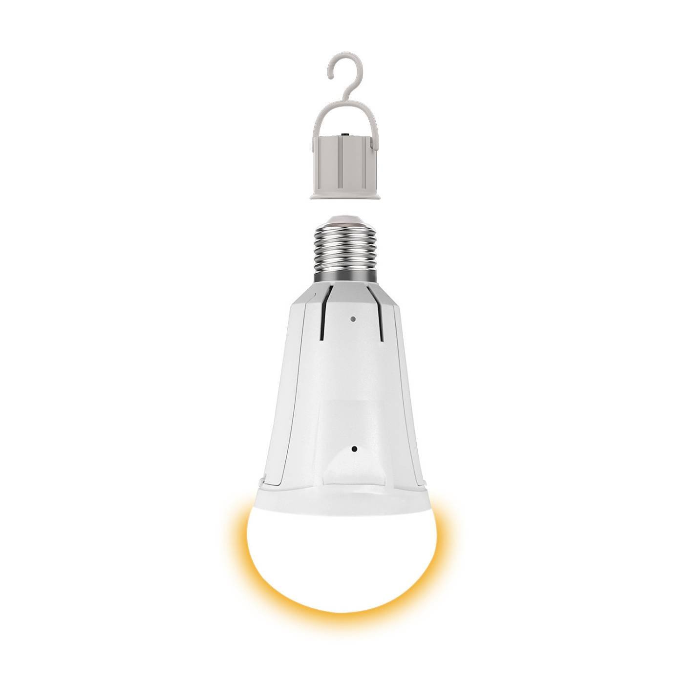 Лампа Gauss A80 12W 900lm 3000K Е27 авар. с Li-Ion аккумулятором LED 102002112