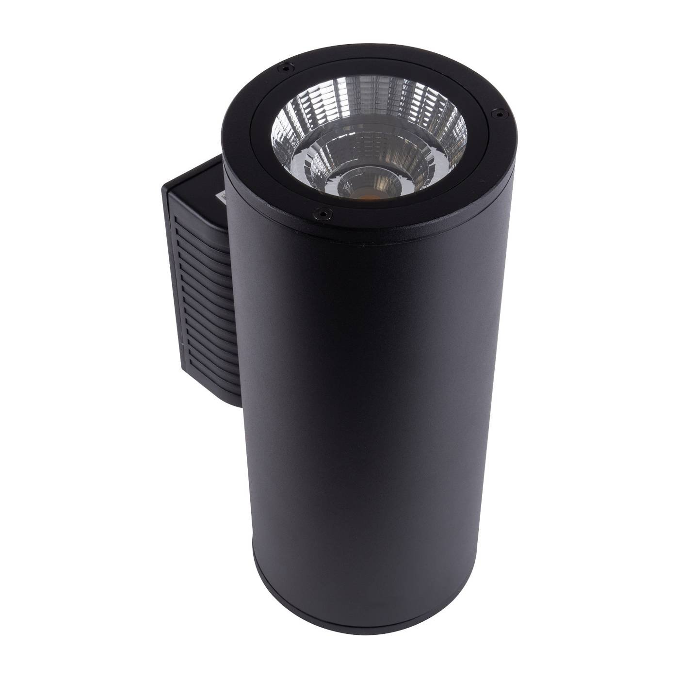 Уличный настенный светильник Uniel ULU-S22D-2x22W/2700K IP65 BLACK