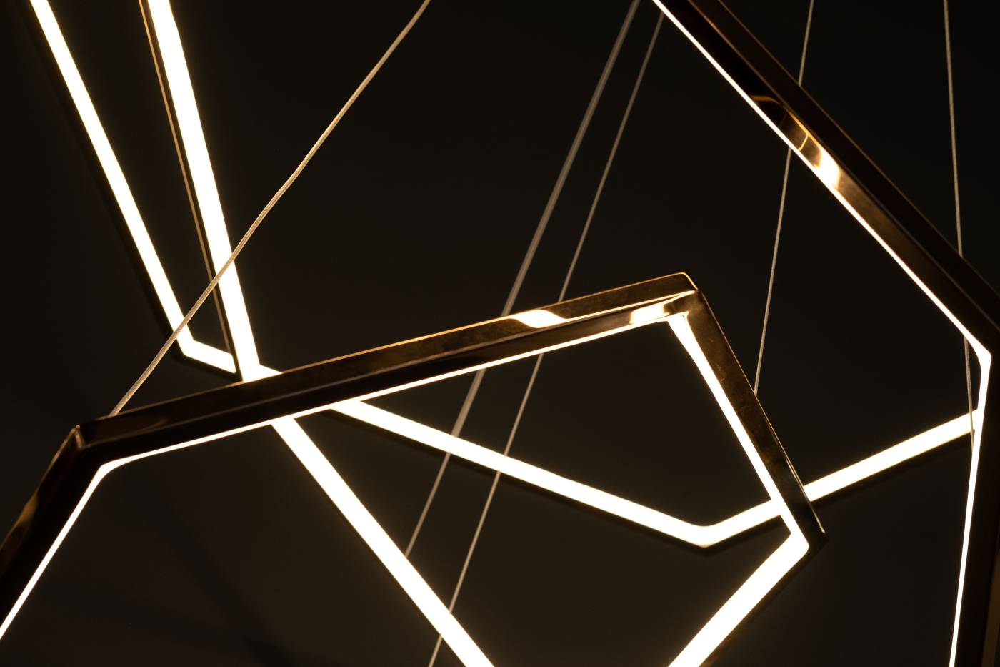 Подвесная люстра Milosh tendence Kosmina 0873CL-36PG