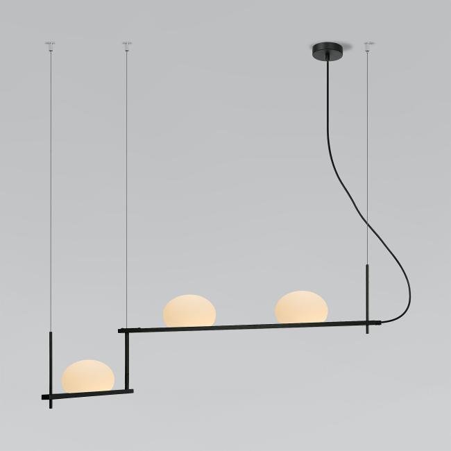 70145/3 черный Светильник подвесной Eurosvet Stair 70145/3 черный