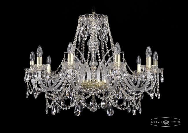 1411/10/300 G Подвесная хрустальная люстра 1411 Bohemia 1411/10/300 G