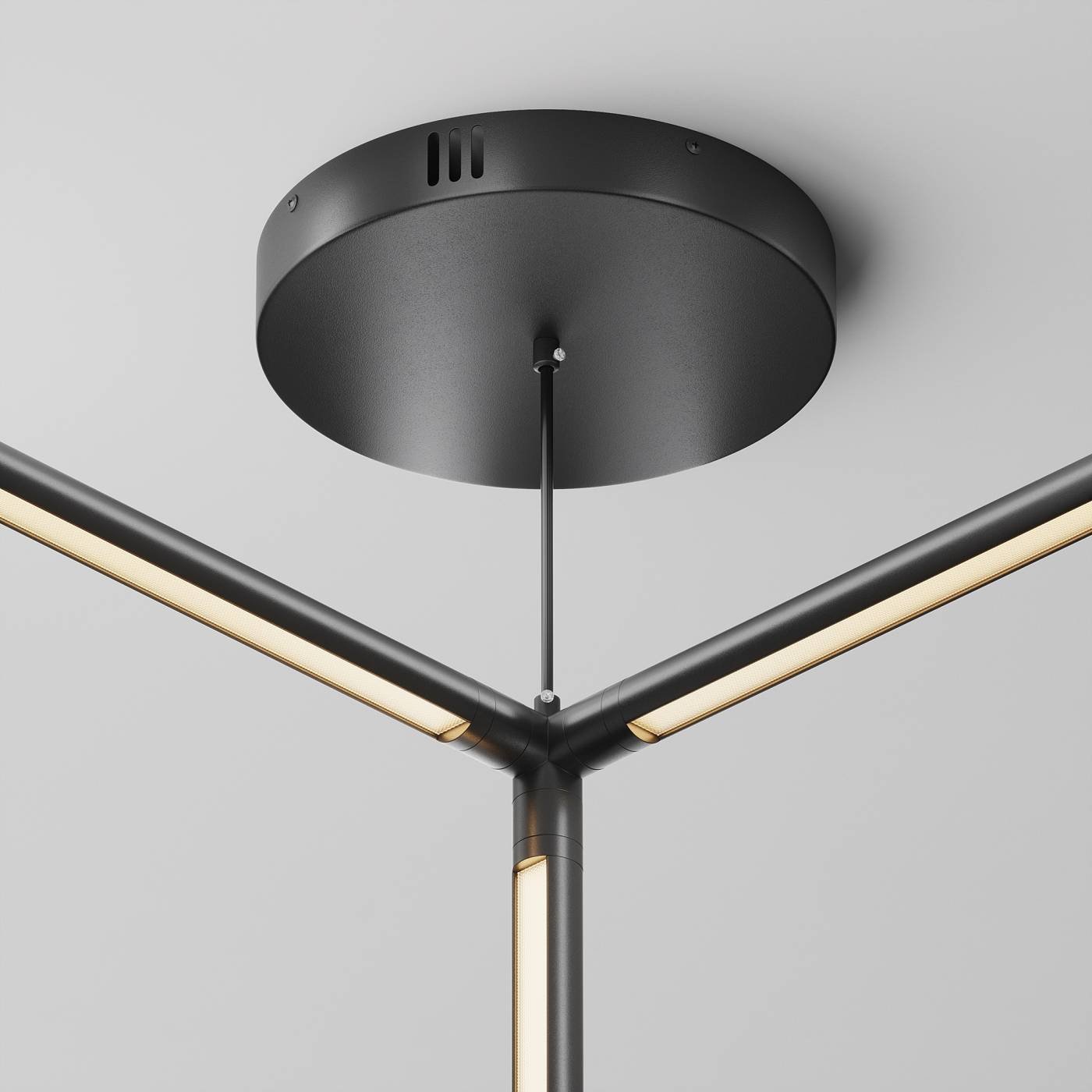 Потолочная чаша для ввода питания с блоком питания системы Shelf Maytoni Accessories for system Shelf CA031B-B