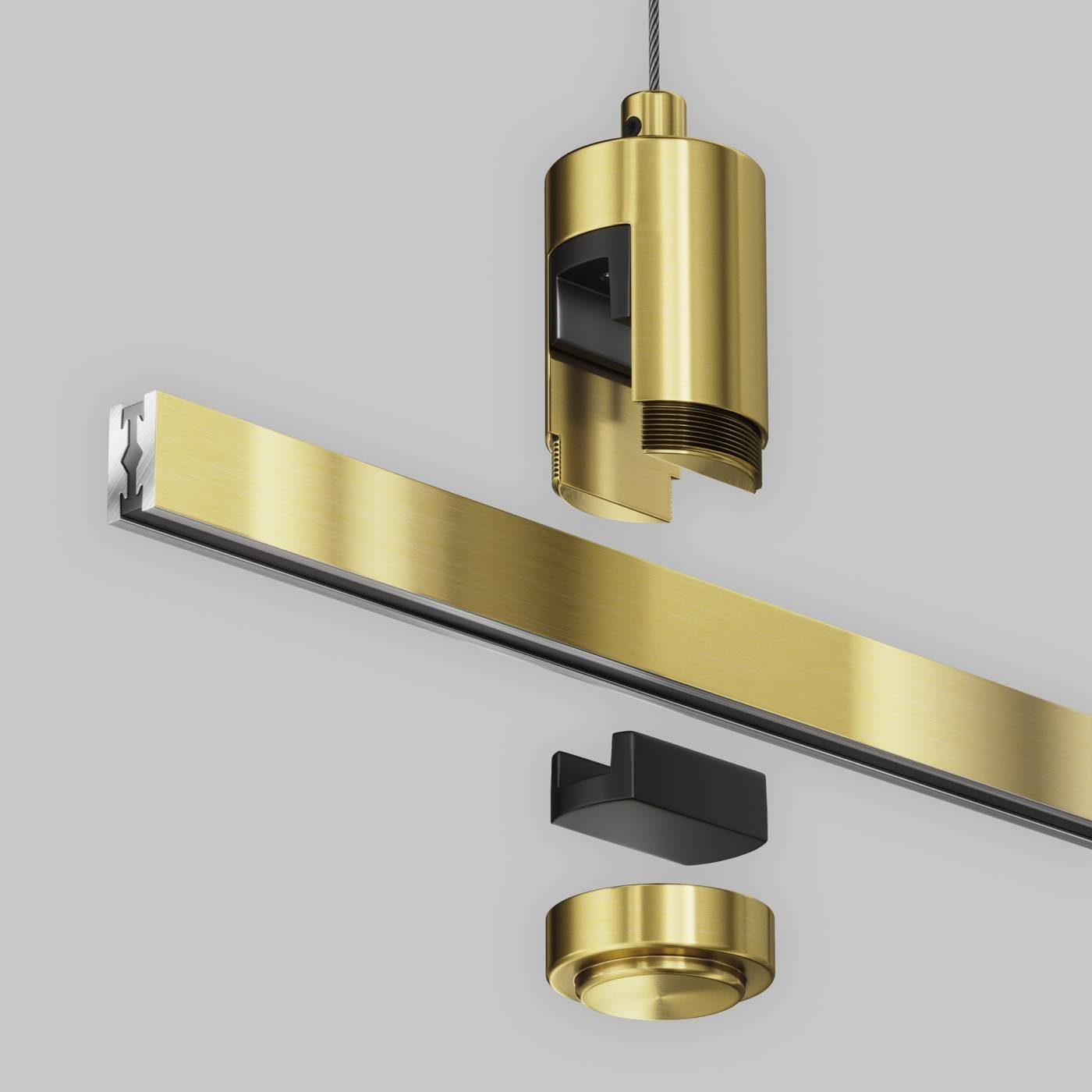 TRA157SW-S1-BS Подвес тросовый Hang одинарный Flarity Maytoni Accessories for tracks Flarity TRA157SW-S1-BS