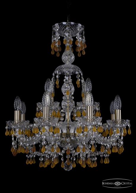 Подвесная хрустальная люстра 1410 Bohemia 1410/8+4/195/XL-66 Pa V1003