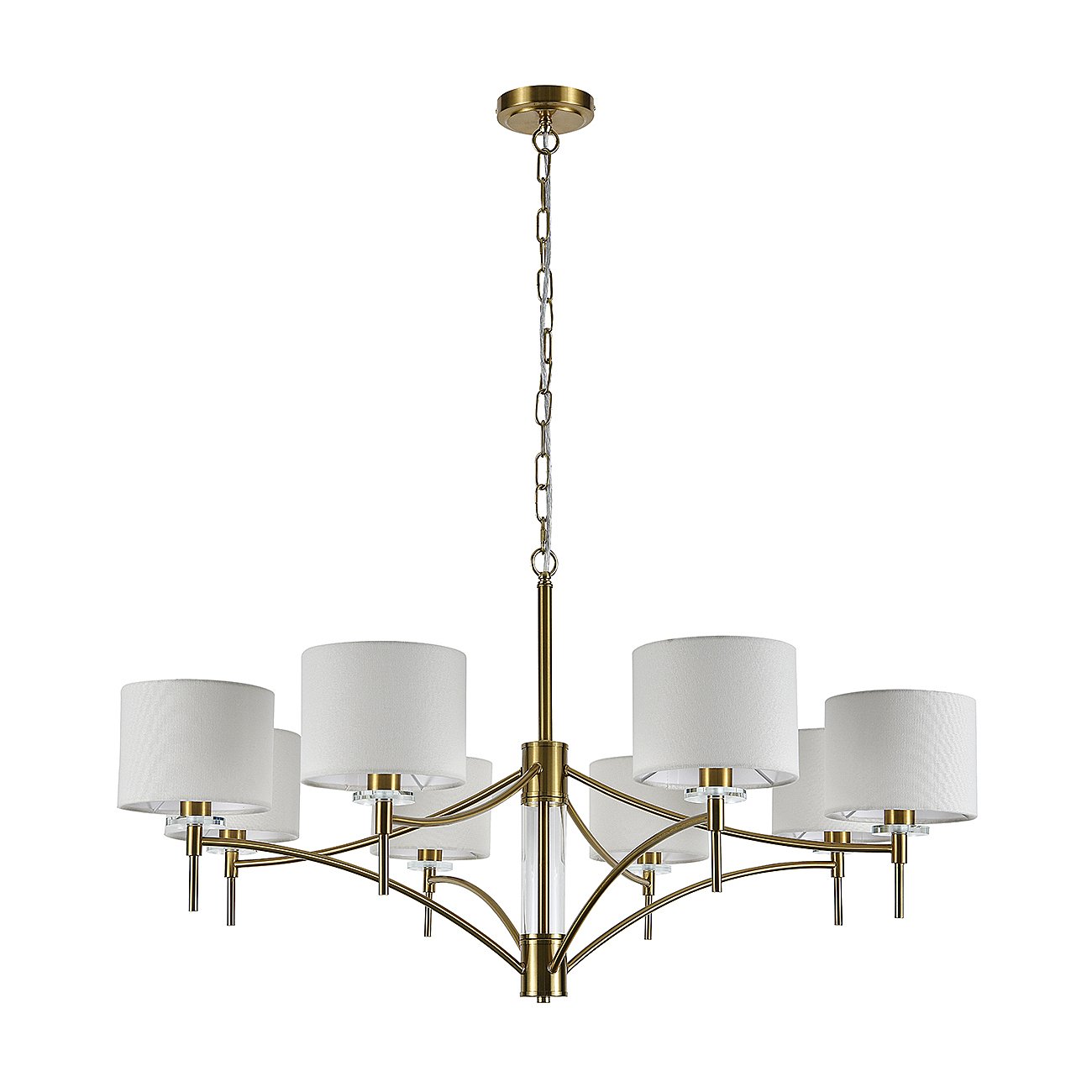 Подвесная люстра Indigo Boheme V000526 13031/8P Brass
