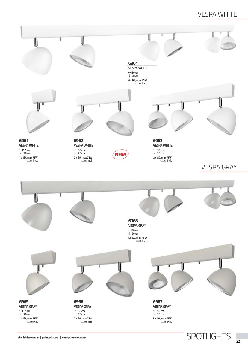 6967 Светильник спот Nowodvorski Vespa 6967