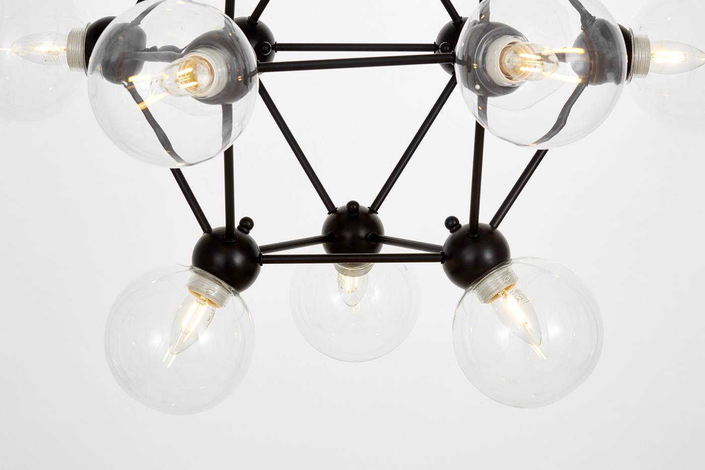 LDP 160N-12 BK+PR Подвесная люстра Lumina Deco Zodiak LDP 160N-12 BK+PR