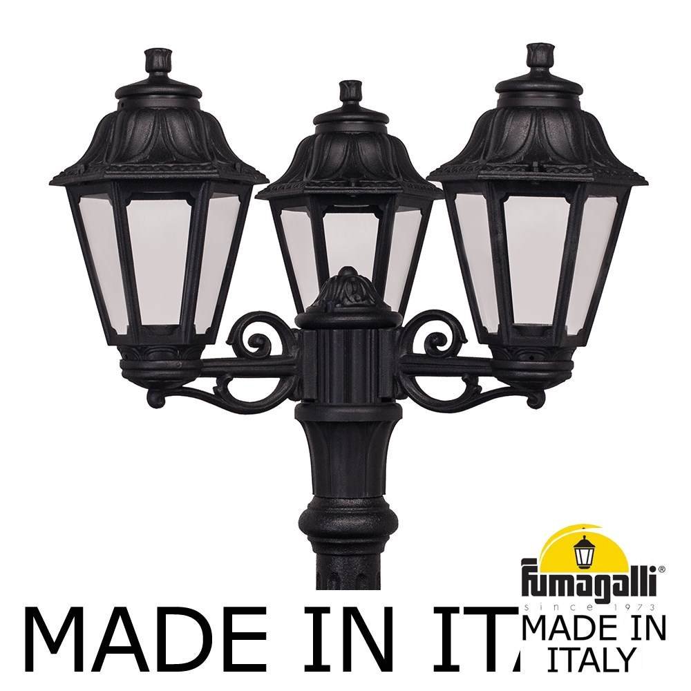 Столб фонарный уличный Fumagalli Anna E22.158.S30.AXF1R