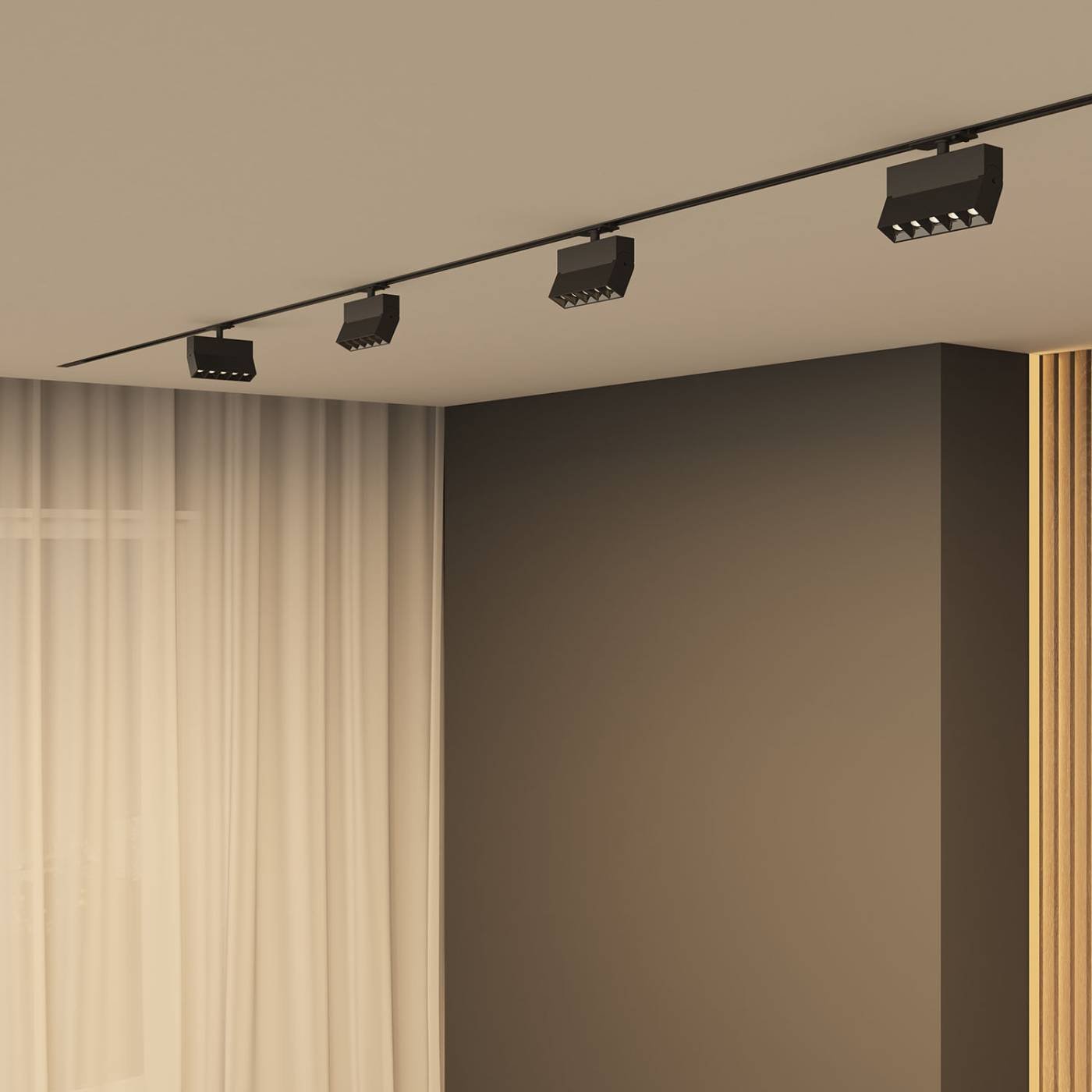 DK6436-BK Трековый светильник Denkirs Edder DK6436-BK