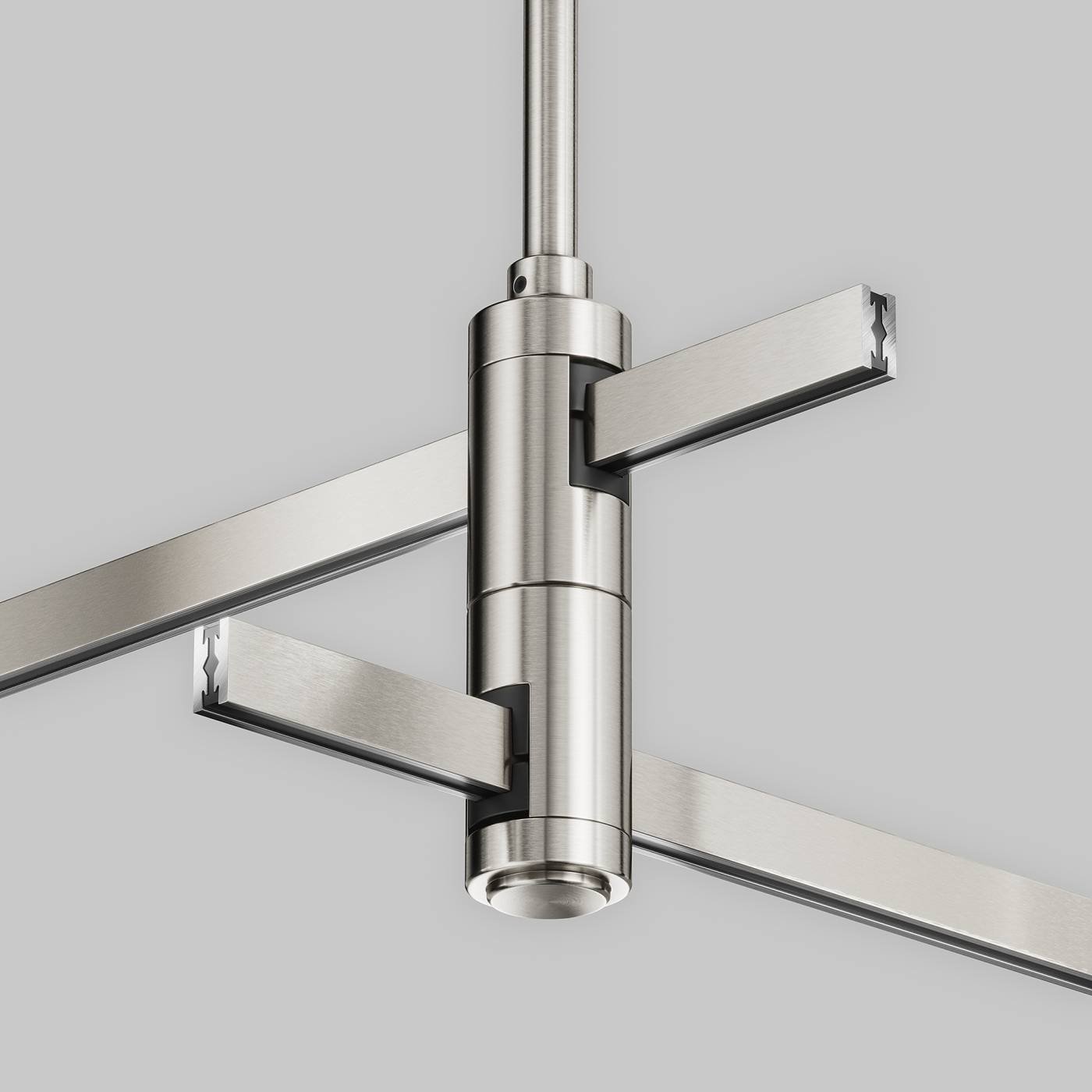 Крепление потолочное двойное Short 78мм Maytoni Accessories for tracks Flarity TRA156C-D1-PT