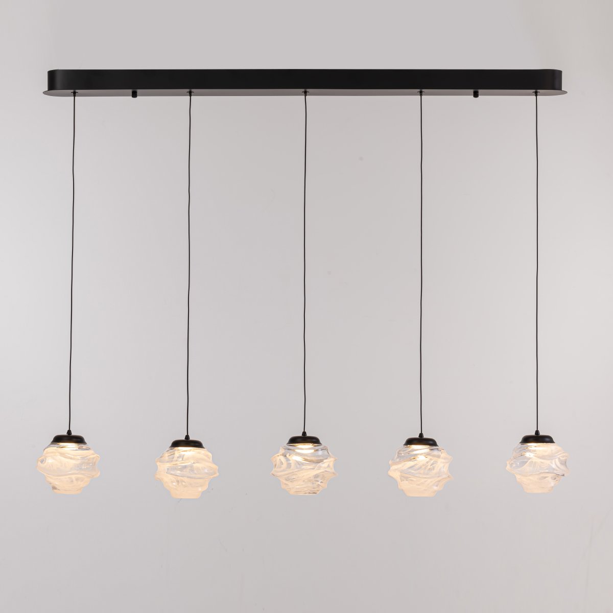 MD25030003-5B matt black/clear Светильник подвесной Delight Collection MD25030003 MD25030003-5B matt black/clear