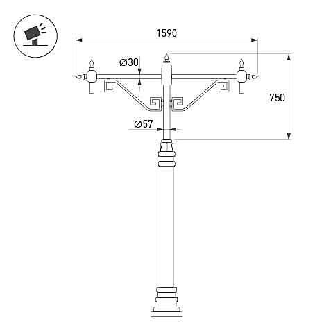 Кронштейн Arlight 051638