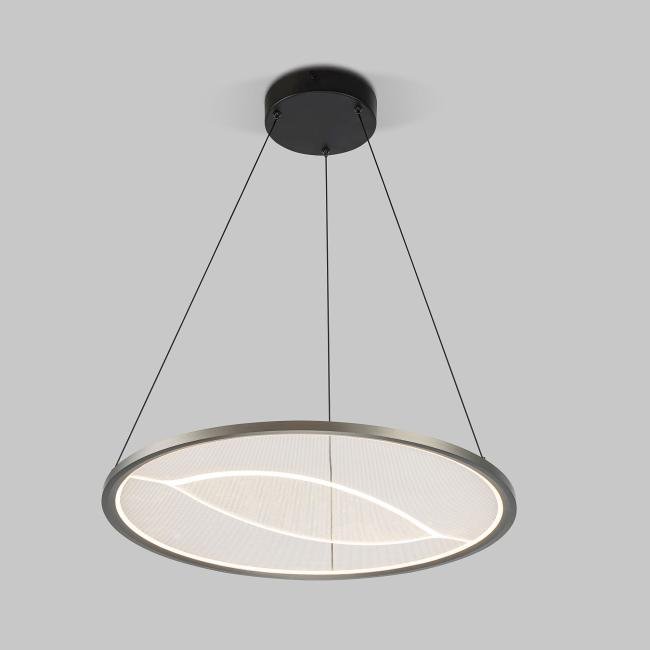 40027/1 LED серый Подвесная люстра Eurosvet Occhio 40027/1 LED серый