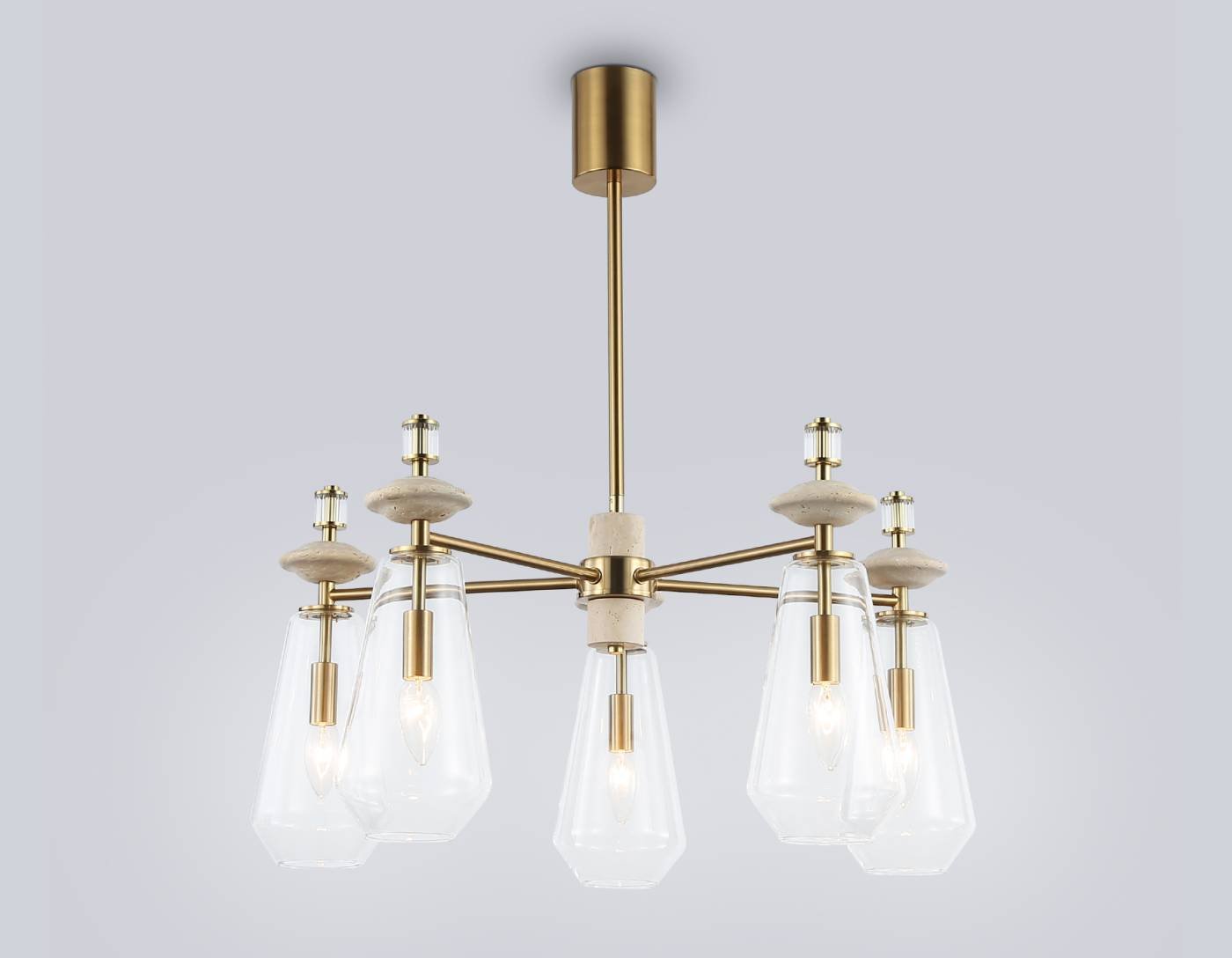 LH53305 Люстра на штанге Ceramo Modern Ambrella LH53305