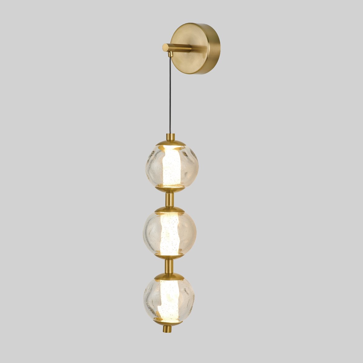Настенное бра Delight Collection OD2437 OB2437 brass/clear