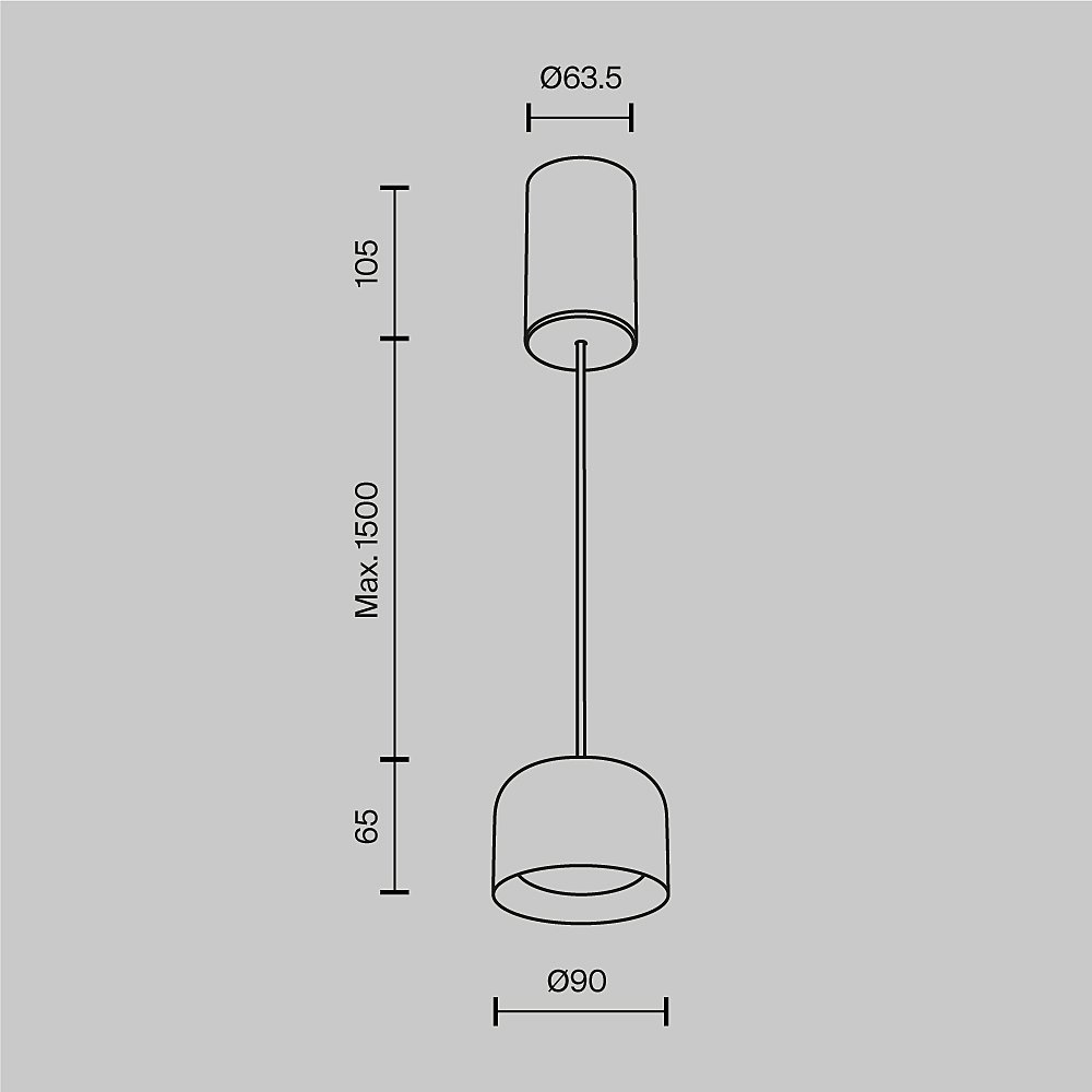 P113-L12-3K-B Светильник подвесной Maytoni Comfy P113-L12-3K-B