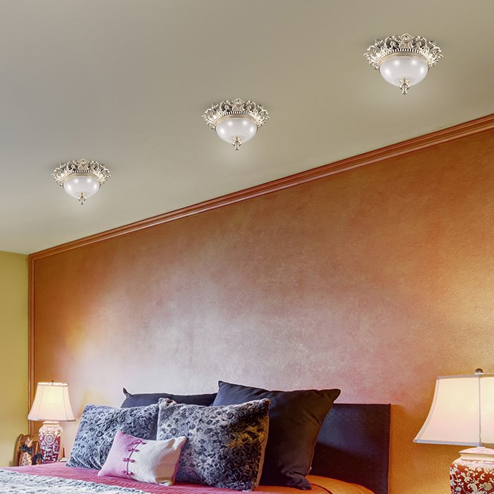 369982 Встраиваемый светильник с узорами Baroque 369982 Novotech