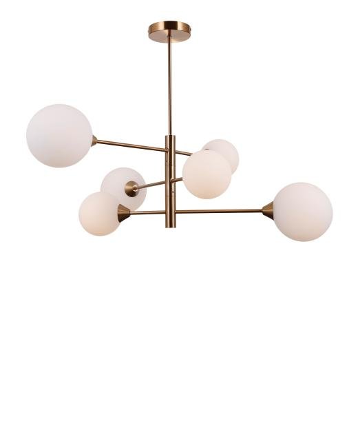 V10838-6P Потолочная люстра Moderli Molecule V10838-6P