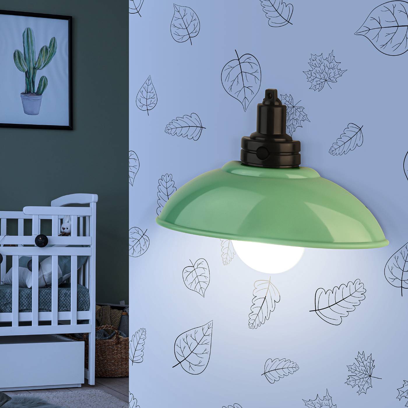 Детский ночник ЭРА NLED-487 NLED-487-1W-SW-GR