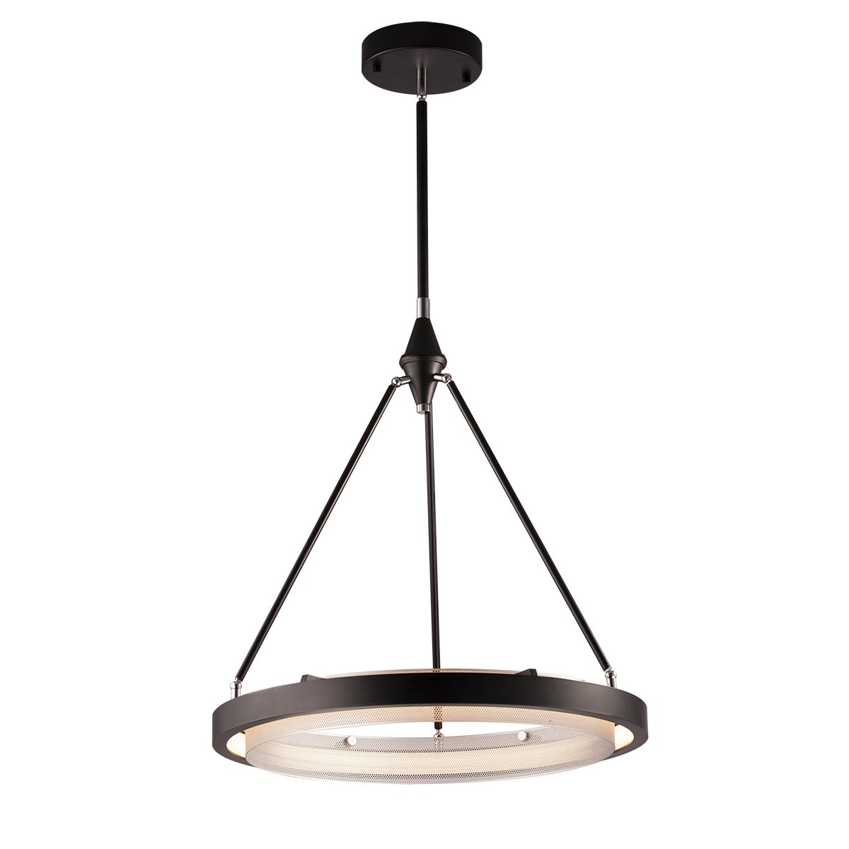 MD8790-1A black/silver Подвесная люстра Delight Collection MD8790 MD8790-1A black/silver