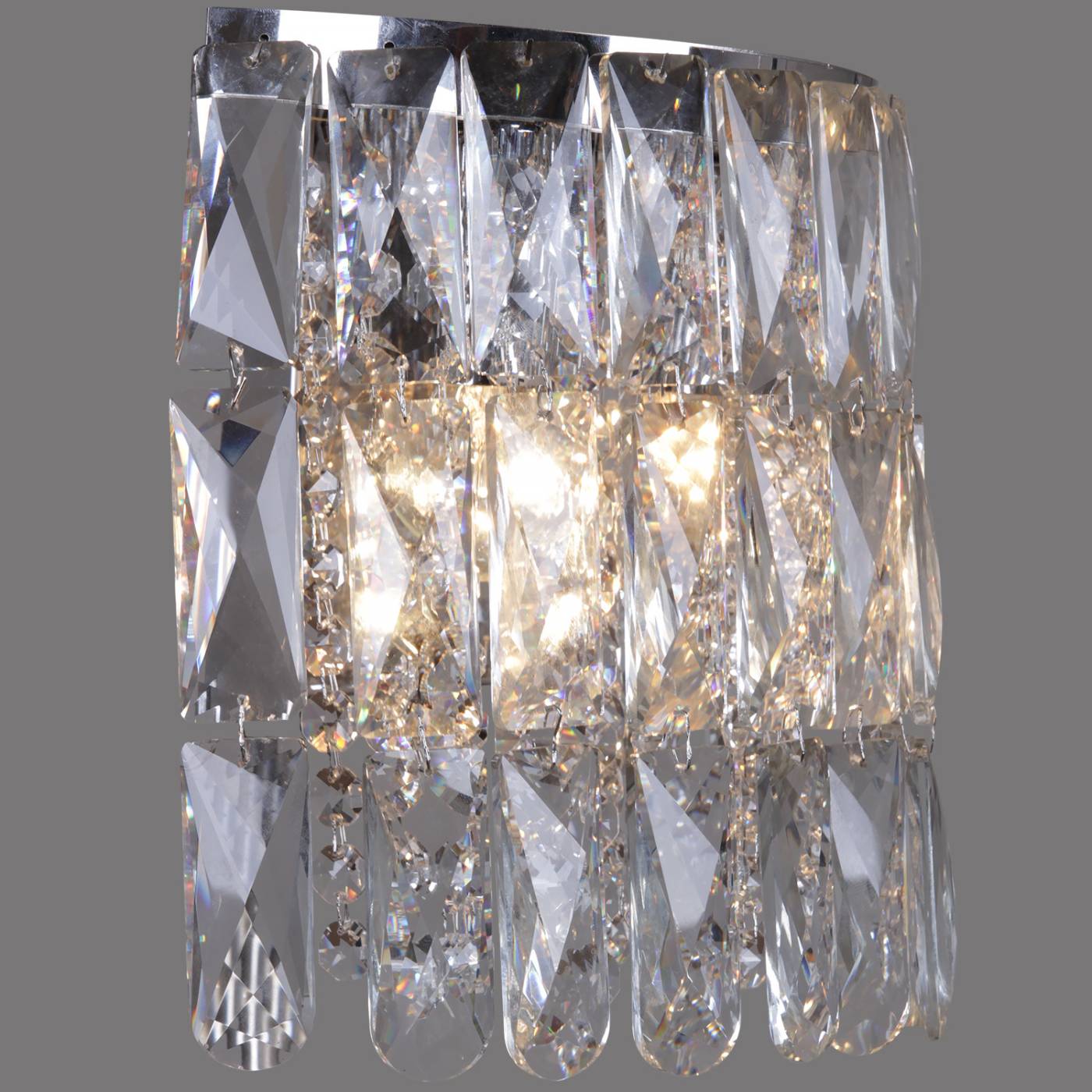 Бра настенное ILLUMICO IL5063-1WZF-25 CH ELITE