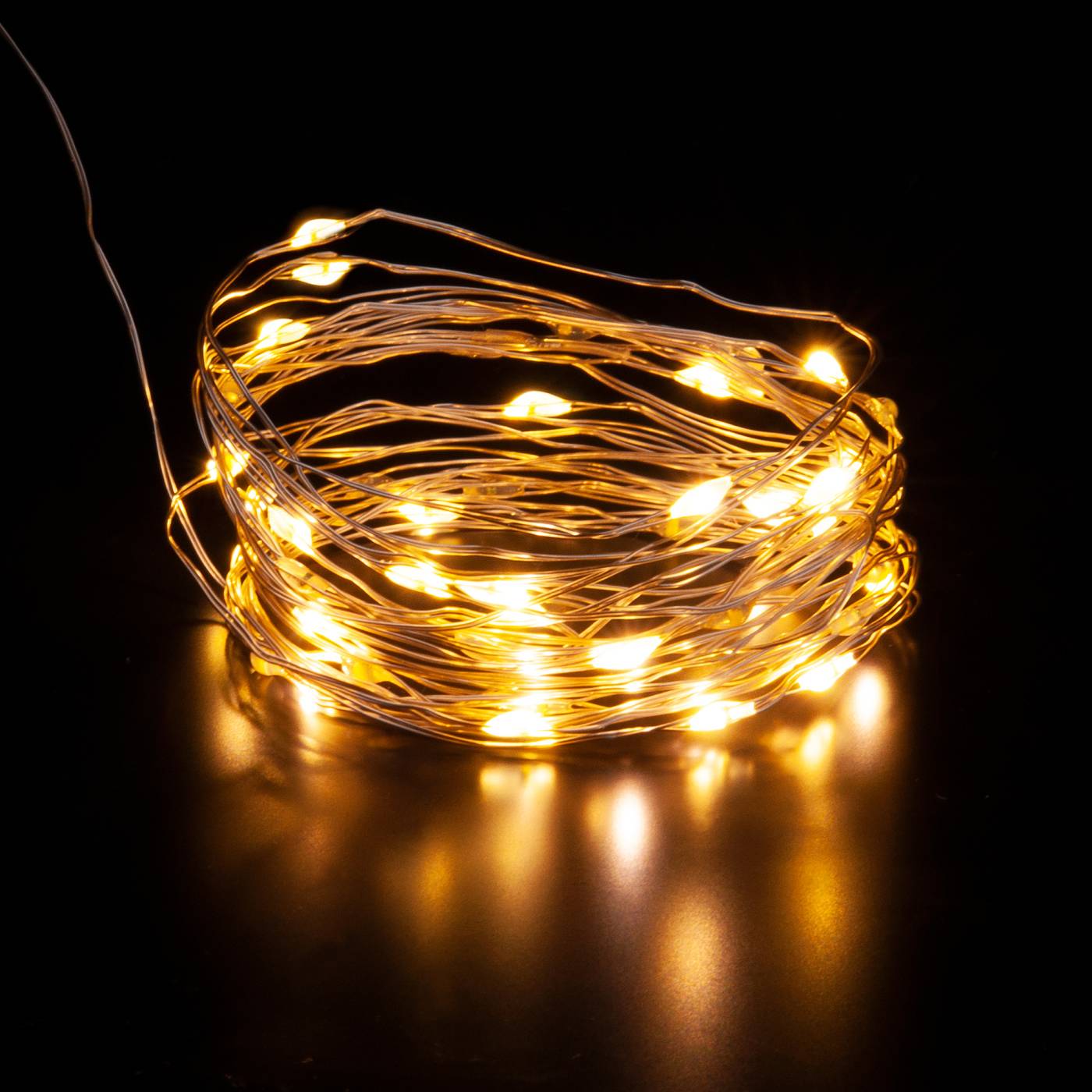 Гирлянда Eurosvet 400-007 400-007 теплый белый 5м IP20