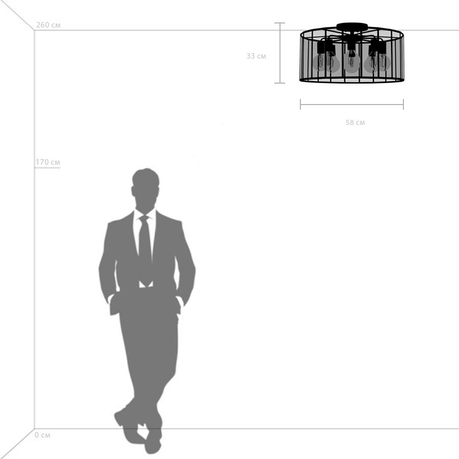 798287 Потолочная люстра Lightstar Genni 798287