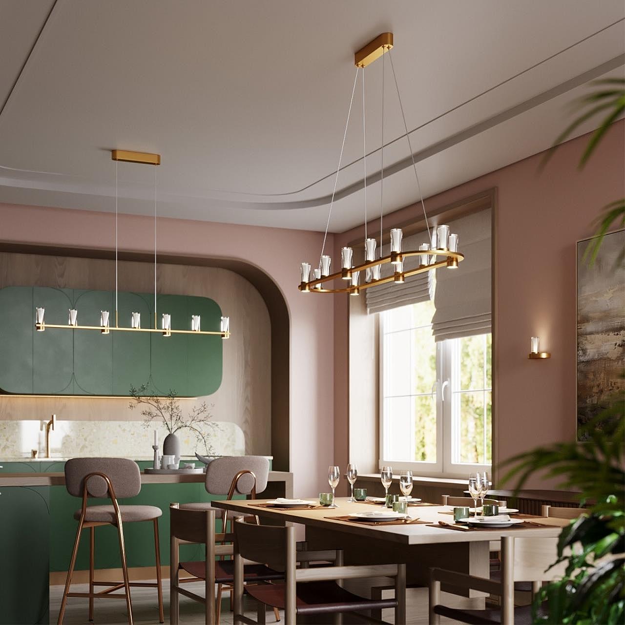 Светильник подвесной Odeon Light Defance 7144/45L